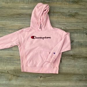 Champion pink hoddie